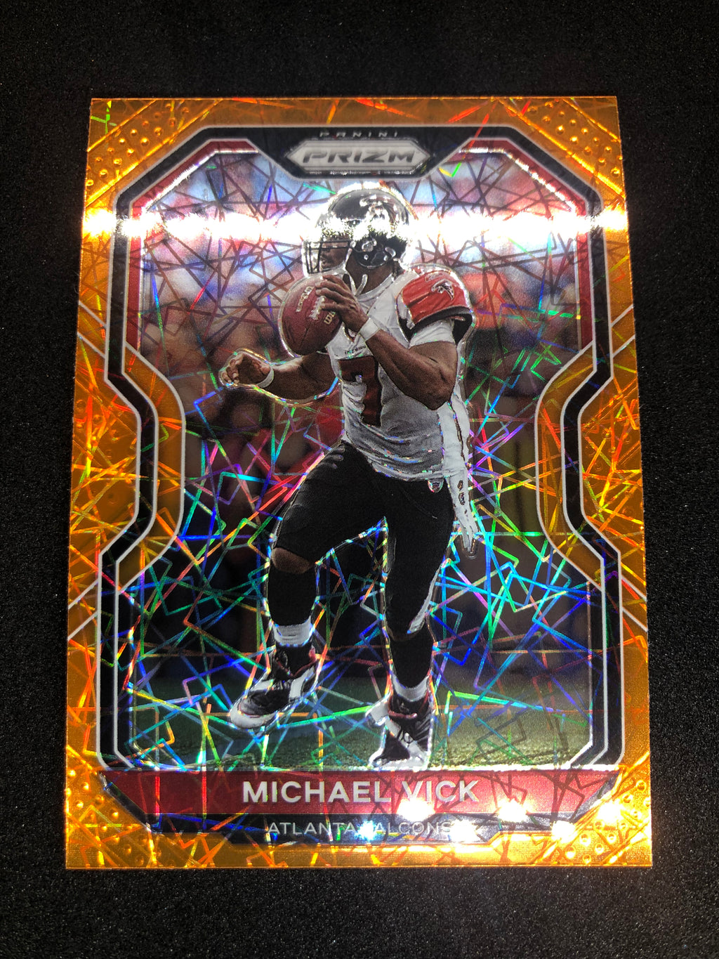 2020 Panini Prizm - Lazer Prizm - Michael Vick #233 - Atlanta Falcons