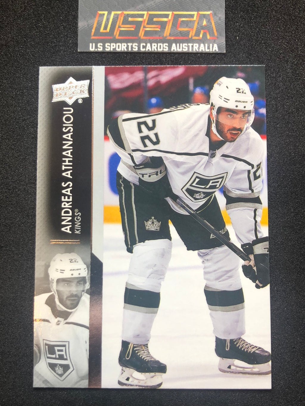 2021-22 Upper Deck Series Two #333 - Andreas Athanasiou - Los Angeles Kings