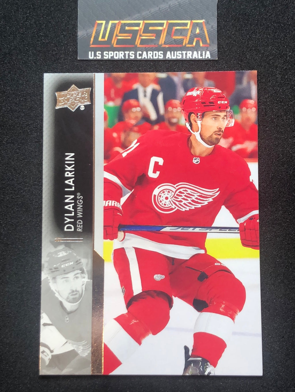 2021-22 Upper Deck Series Two #317 - Dylan Larkin - Detroit Red Wings