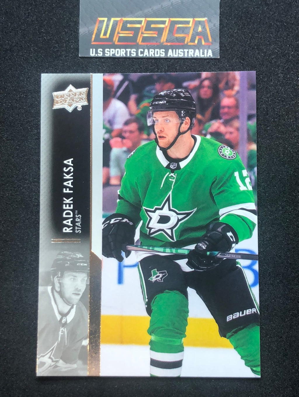 2021-22 Upper Deck Series Two #308 - Radek Faksa - Dallas Stars