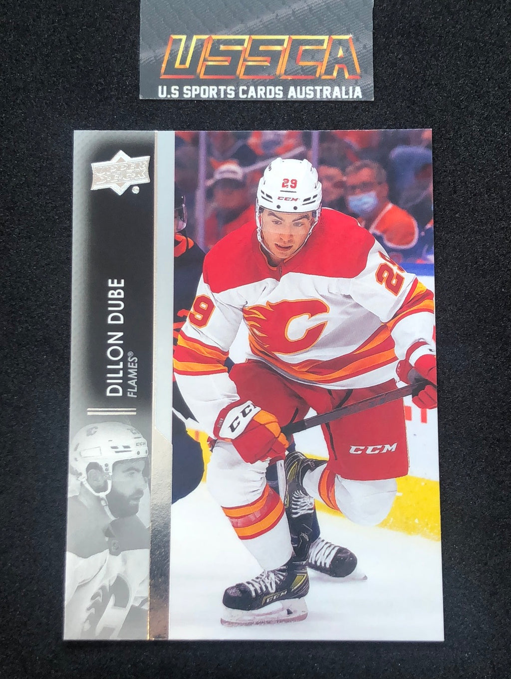 2021-22 Upper Deck Series 2 #276 Dillon Dube - Calgary Flames