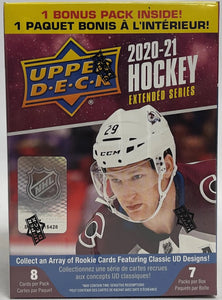 2020-21 Upper Deck Extended Series Hockey 7-Pack Blaster Box NHL