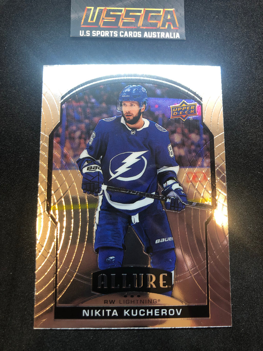 2020-21 Upper Deck Allure Hockey - Base #44- Nikita Kucherov - Tampa Bay Lightning