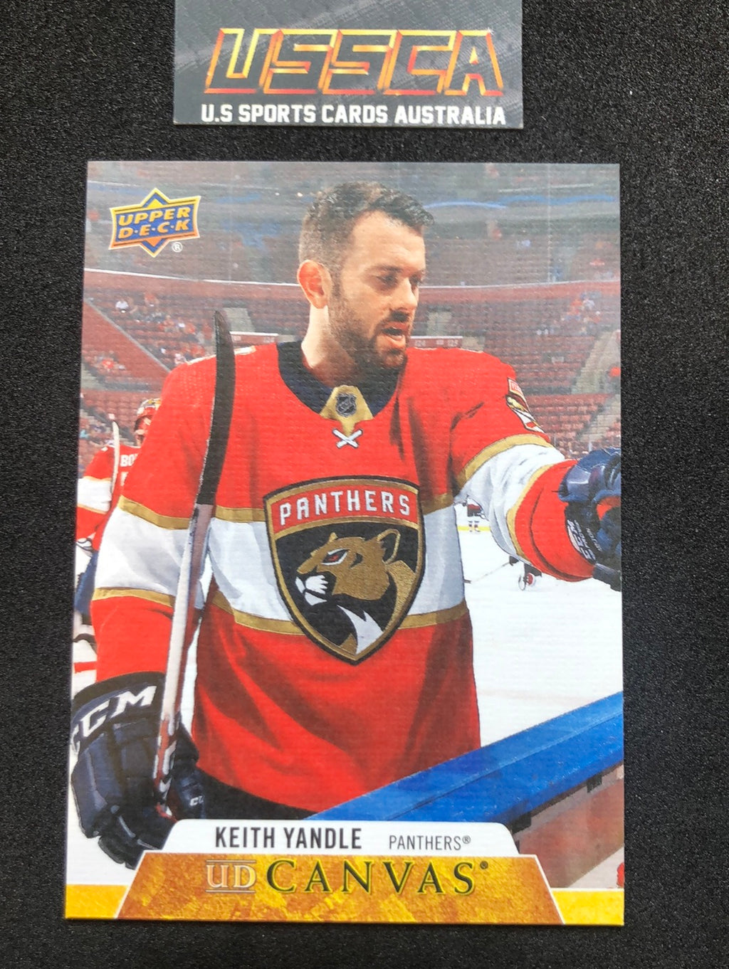 2020-21 Upper Deck Series 1 - UD Canvas #C36 Keith Yandle - Florida Panthers