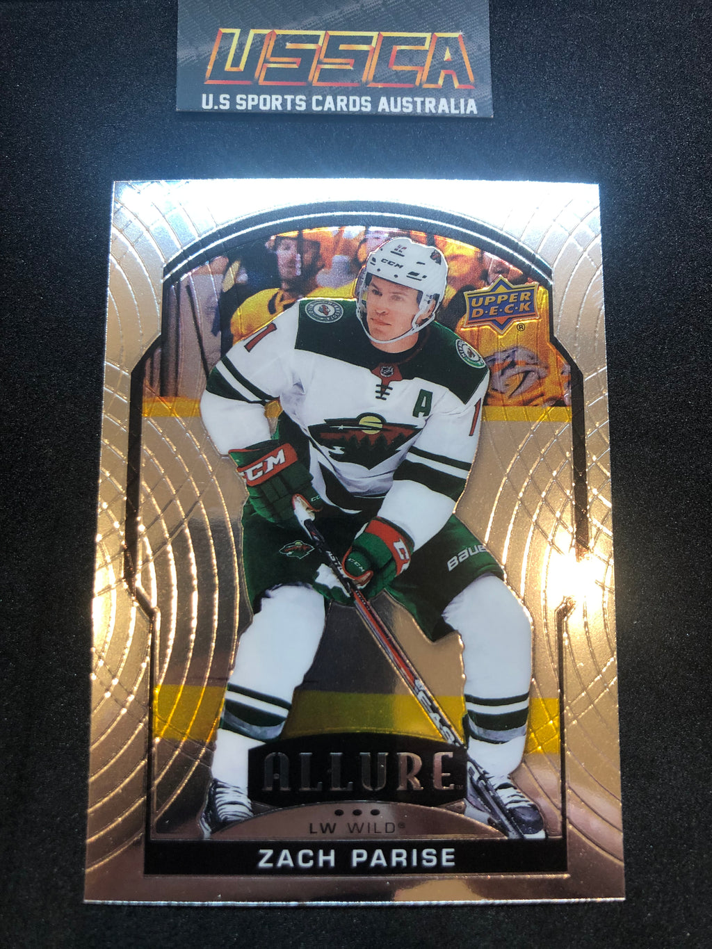 2020-21 Upper Deck Allure Hockey - Base #53 Zach Parise - Minnesota Wild