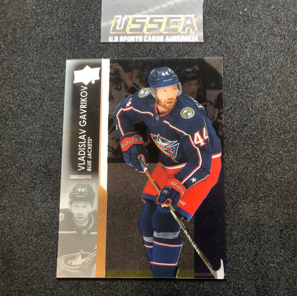 2021-22 Upper Deck Series Two #302 - Clear Cut - Vladislav Gavrikov - Columbus Blue Jackets