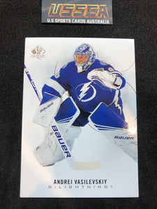 2020-21 Upper Deck SP Authentic Hockey - [Base] #100 - Andrei Vasilevskiy - Tampa Bay Lightning