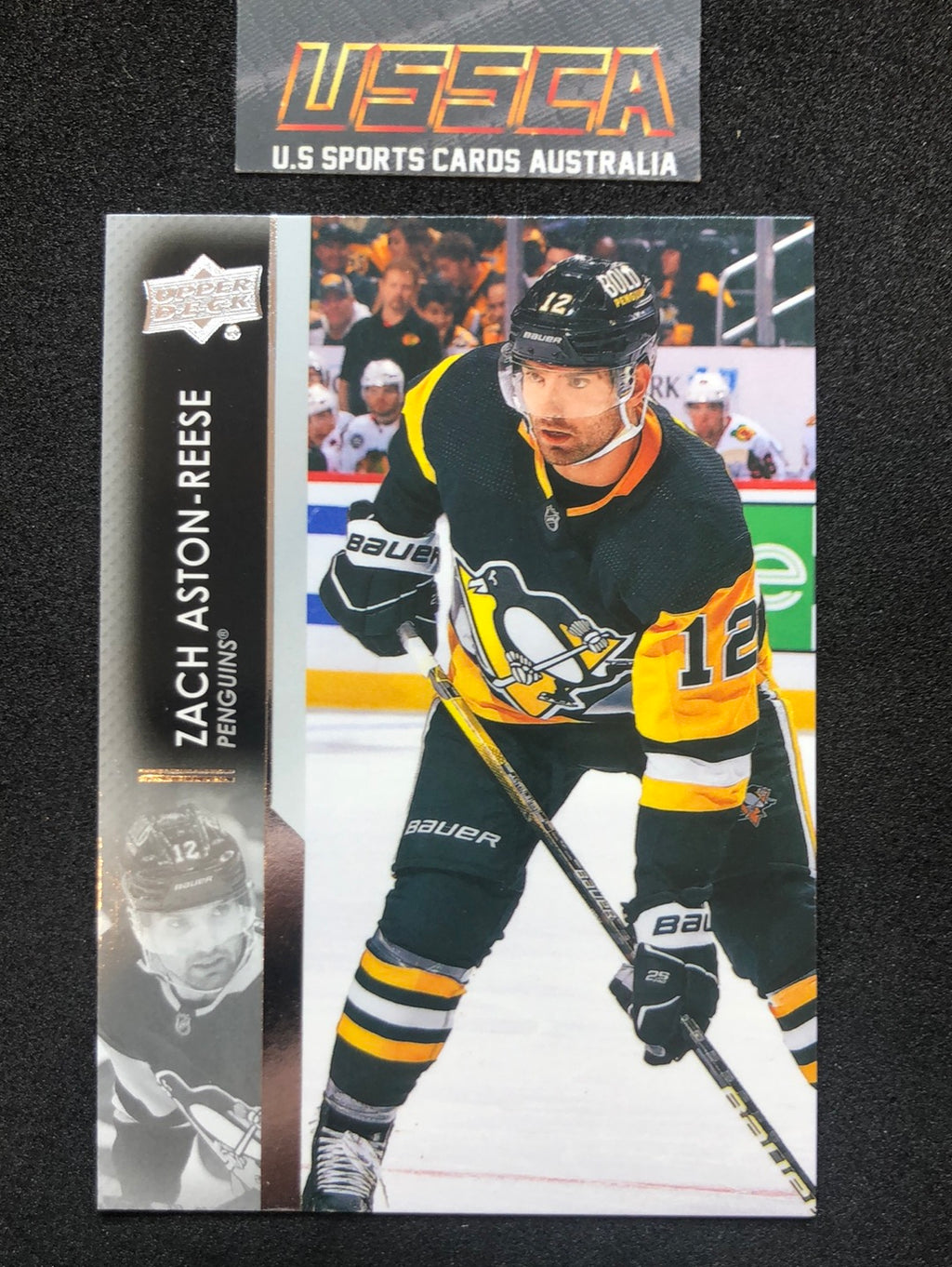 2021-22 Upper Deck Series Two #386 - Zach Aston-Reese - Pittsburgh Penguins