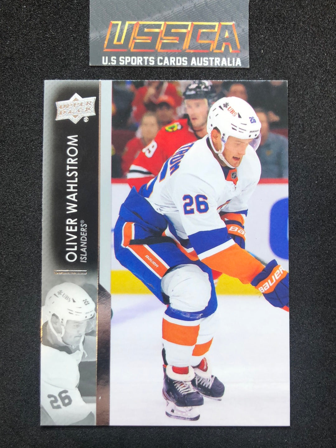 2021-22 Upper Deck Series Two #367 - Oliver Wahlstrom - New York Islanders