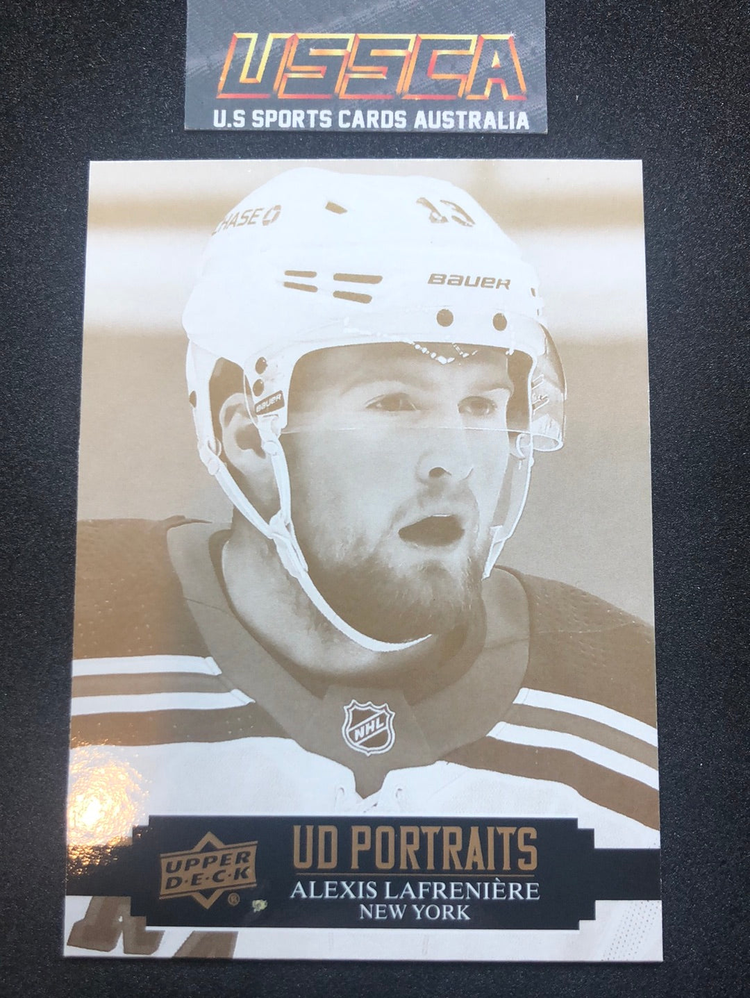 2021-22 Upper Deck Series Two #P-6 UD Portraits - Alexis Lafreniere - New York Rangers