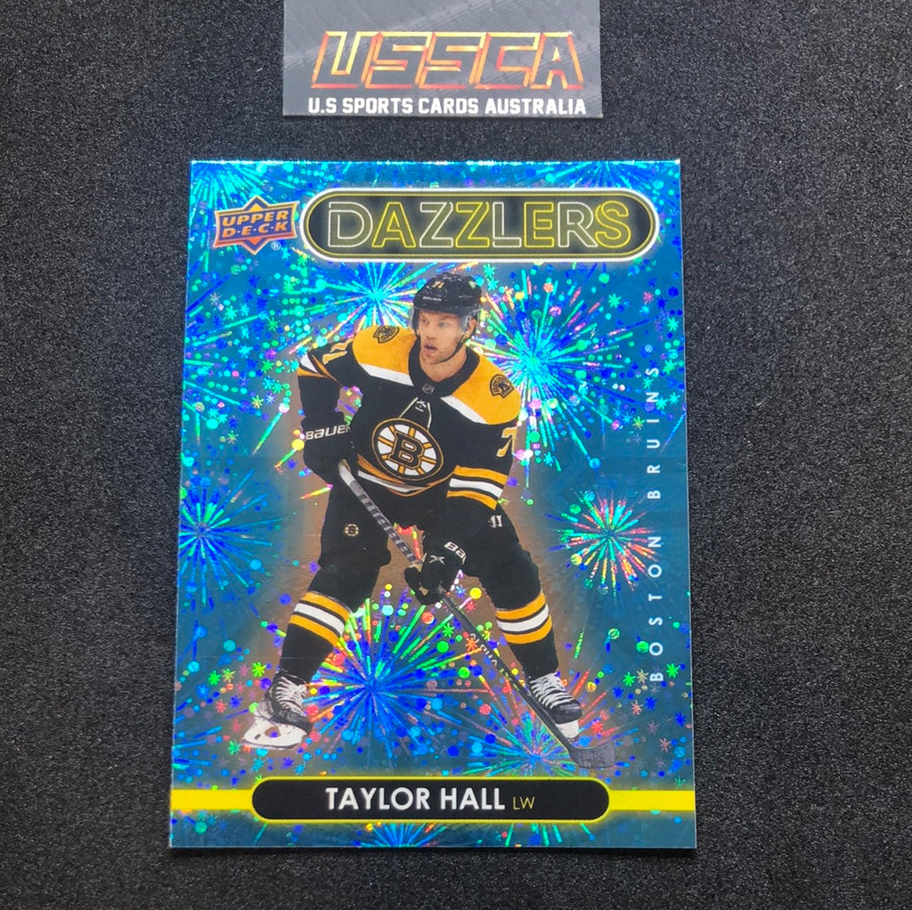 2021-22 Upper Deck Series Two#DZ-54 Dazzlers Blue - Taylor Hall - Boston Bruins