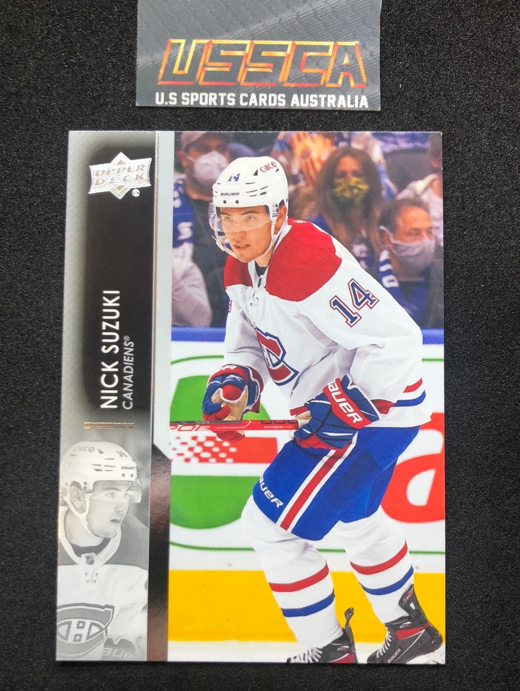 2021-22 Upper Deck Series Two #349 - Nick Suzuki - Montreal Canadiens