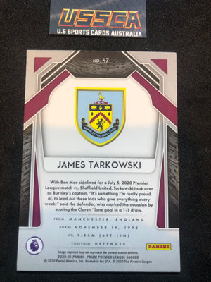 2020-21 Panini Prizm Premier League - James Tarkowski #047 - Burnley