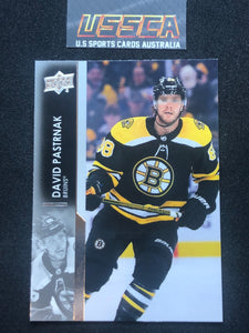 2021-22 Upper Deck Series Two #267 - David Pastrnak - Boston Bruins