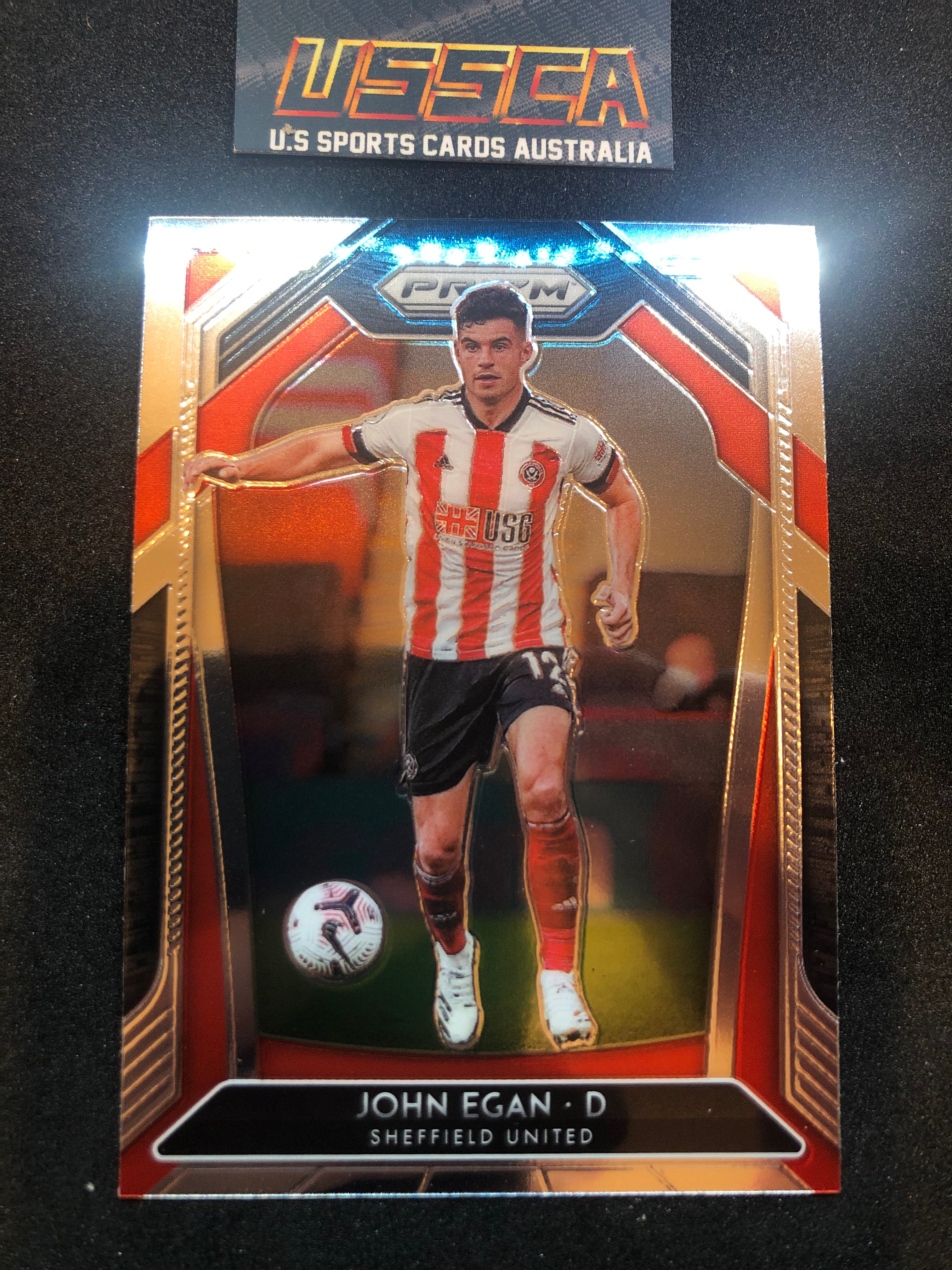 2020-21 Panini Prizm Premier League - John Egan #021 - Sheffield United