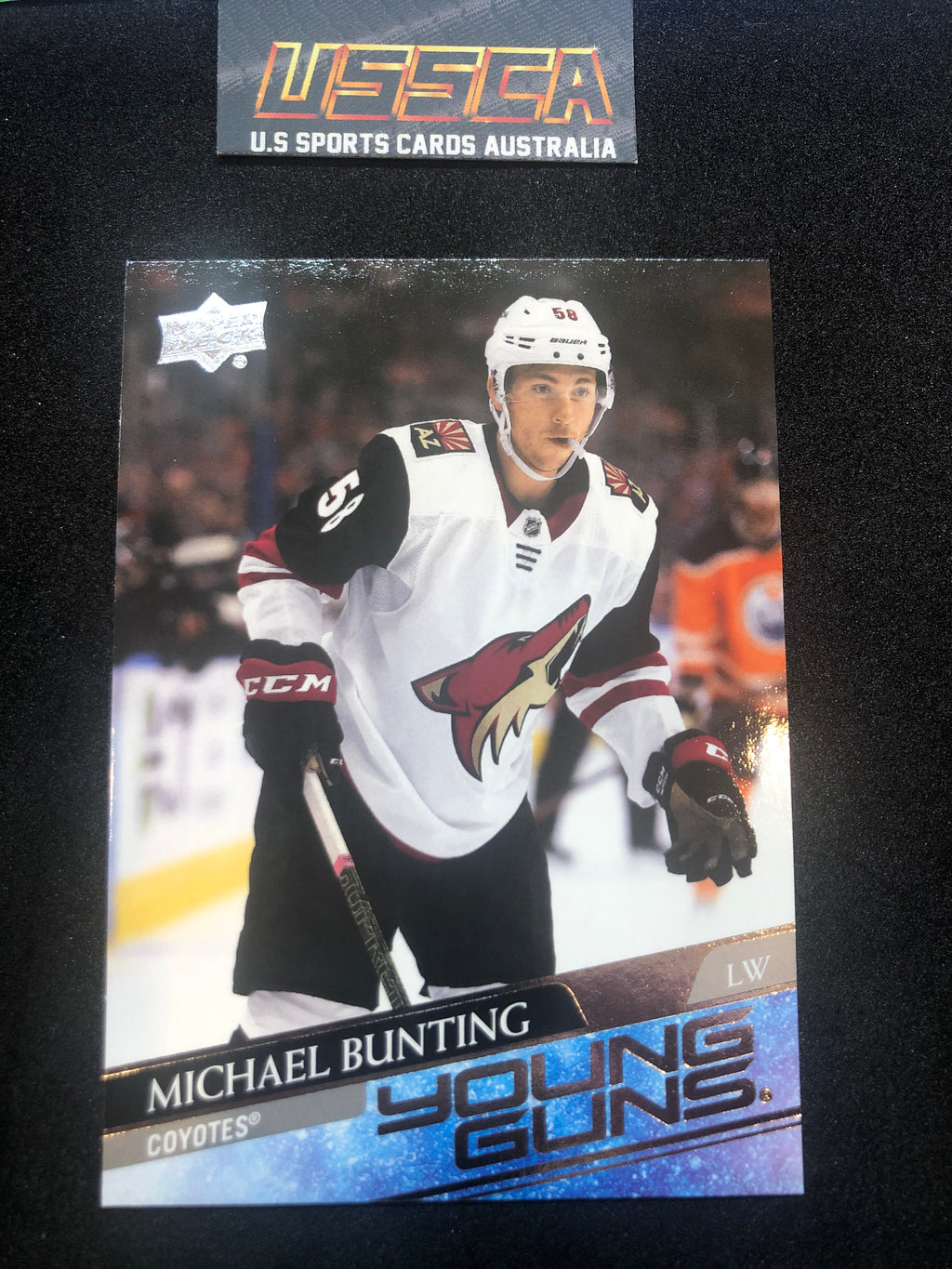 2020-21 Upper Deck Extended Series - Young Guns #727 Michael Bunting - Arizona Coyotes