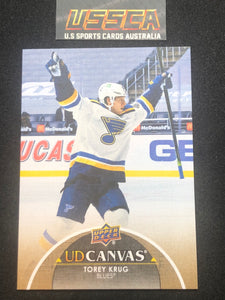 2021-22 Upper Deck Series Two #C190 - UD Canvas - Tory Krug - St Louis Blues