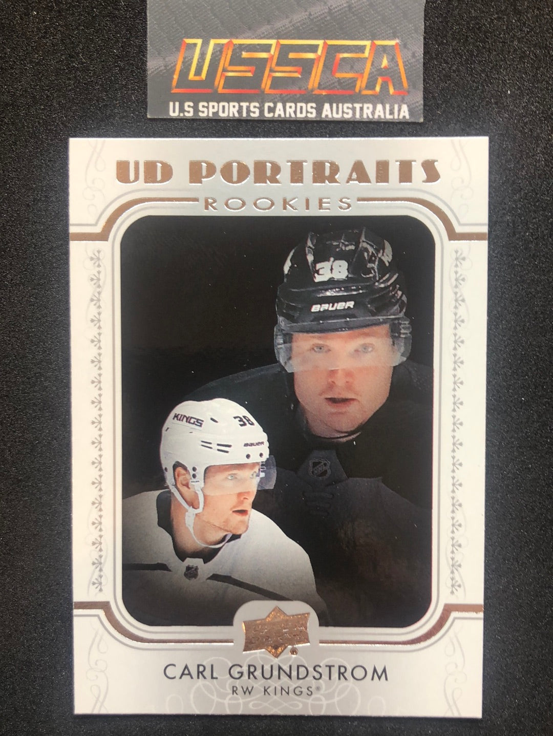 2019-20 Upper Deck Series Two  #P-64 - UD Portraits - Carl Grundstrom - Los Angeles Kings