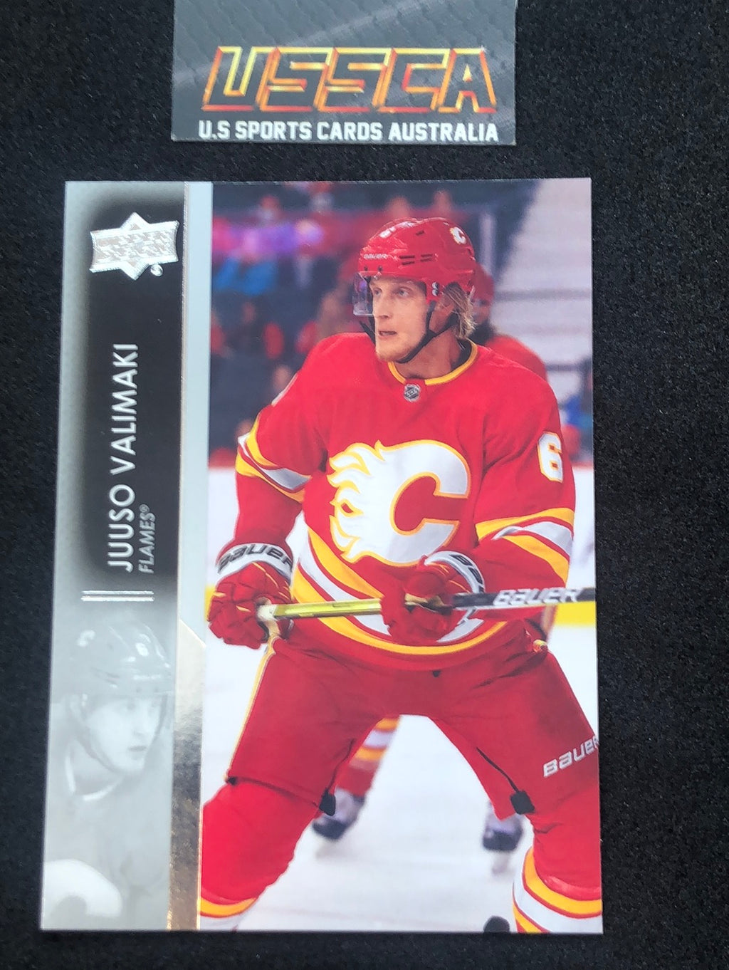 2021-22 Upper Deck Series 2 #281 - Jusso Valimaki - Calgary Flames