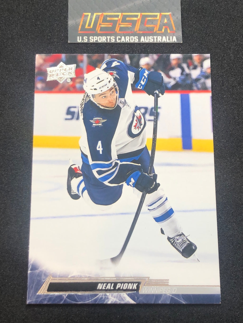 2022-23 Upper Deck Series 1 Hockey #198 - Neal Pionk - Winnipeg Jets