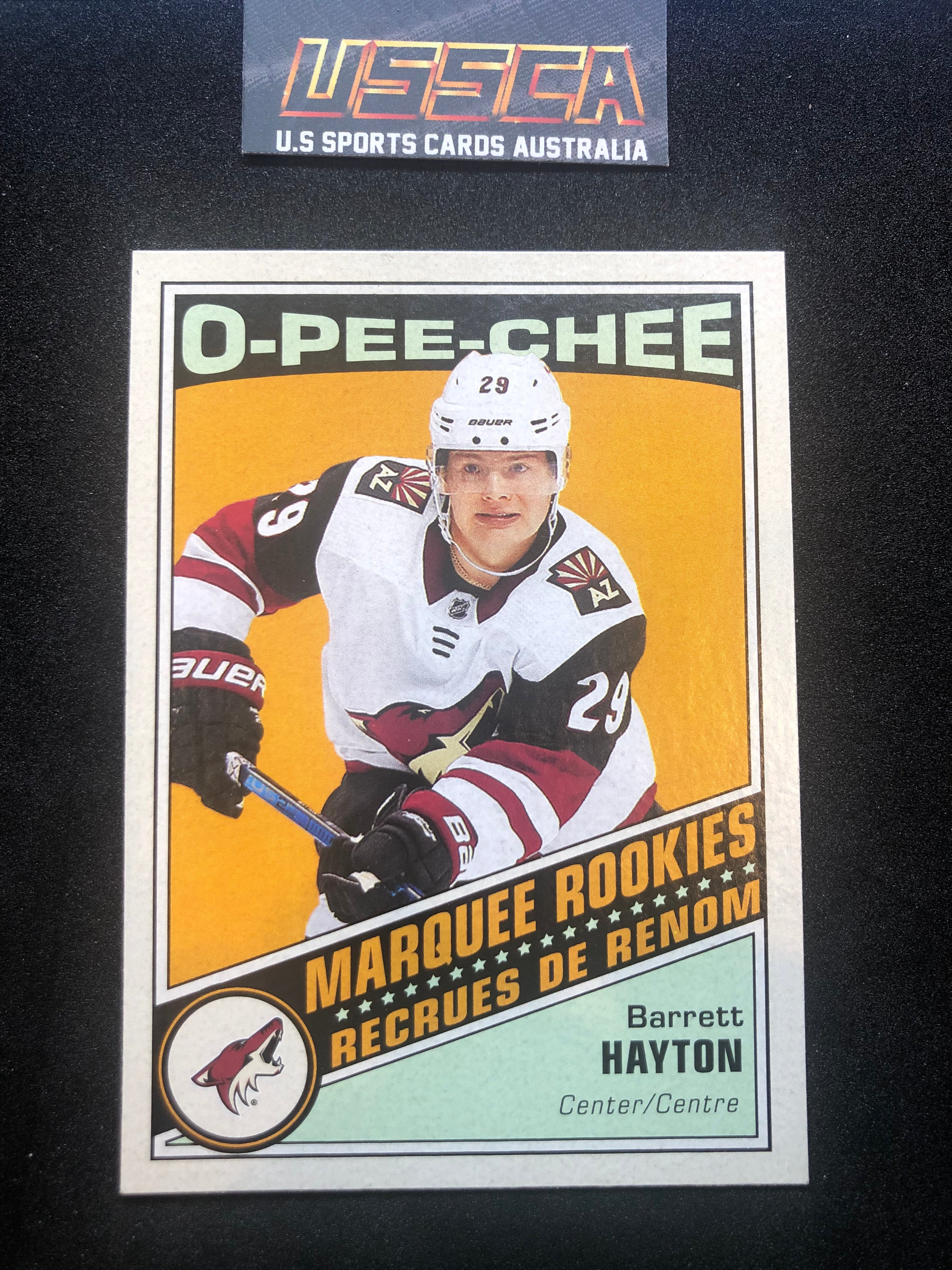 2019-20 Upper Deck O-Pee-Chee Hockey Marquee Rookies Retro #627 Barrett Hayton - Arizona Coyotes