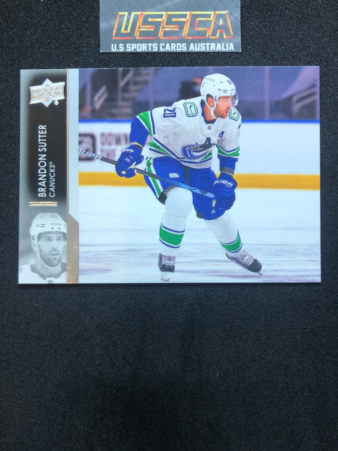 2021-22 Upper Deck Series Two #428 - Brandon Sutter - Vancouver Canucks