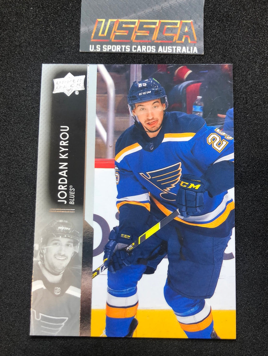 2021-22 Upper Deck Series Two #405 - Jordan Kyrou - St. Louis Blues