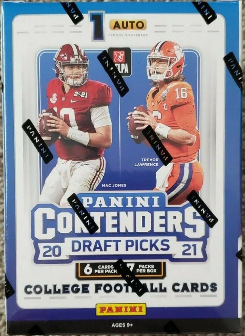 2021 Panini Contenders Draft Picks Football 7-Pack Blaster Box