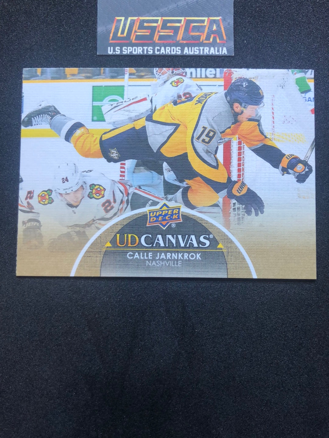 2021-22 Upper Deck Series Two #C47 - UD Canvas - Calle Jarnkrok - Nashville Predators