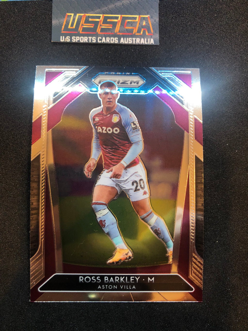 2020-21 Panini Prizm Premier League  - Ross Barkley #285 - Aston Villa