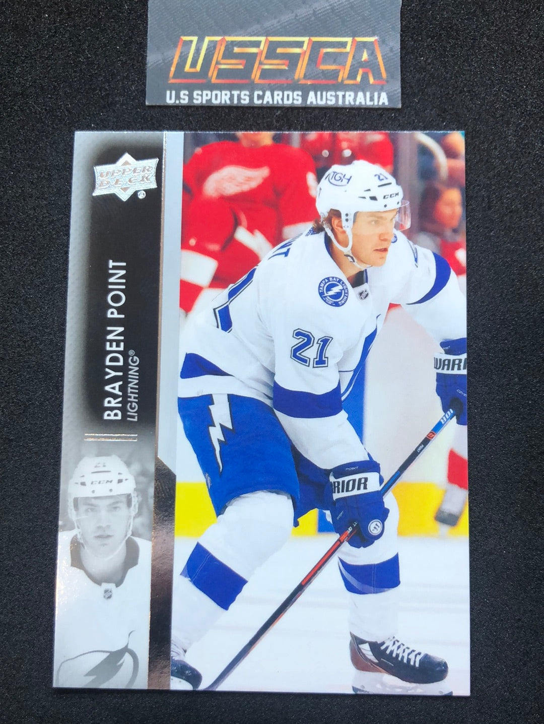 2021-22 Upper Deck Series Two #415 - Brayden Point - Tampa Bay Lightning