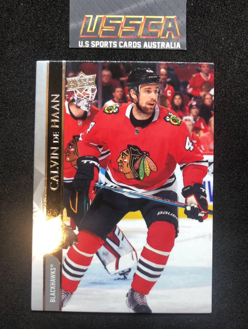 2020-21 Upper Deck Series Two #291 Calvin De Haan - Chicago Blackhawks