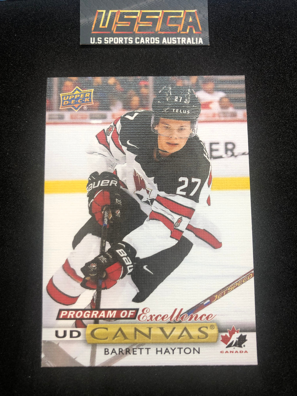 2019-20 Upper Deck Series Two #C257 - UD Canvas - Program Of Excellence - Barrett Hayton - Arizona Coyotes