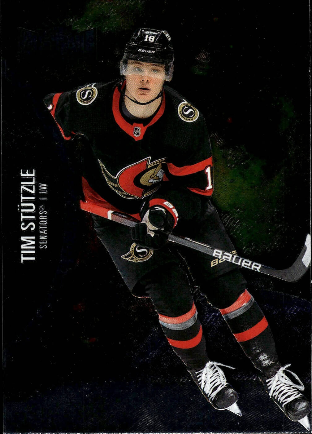 2021-22 Upper Deck Skybox Metal Universe Hockey Base #39 Tim Stutzle - Ottawa Senators