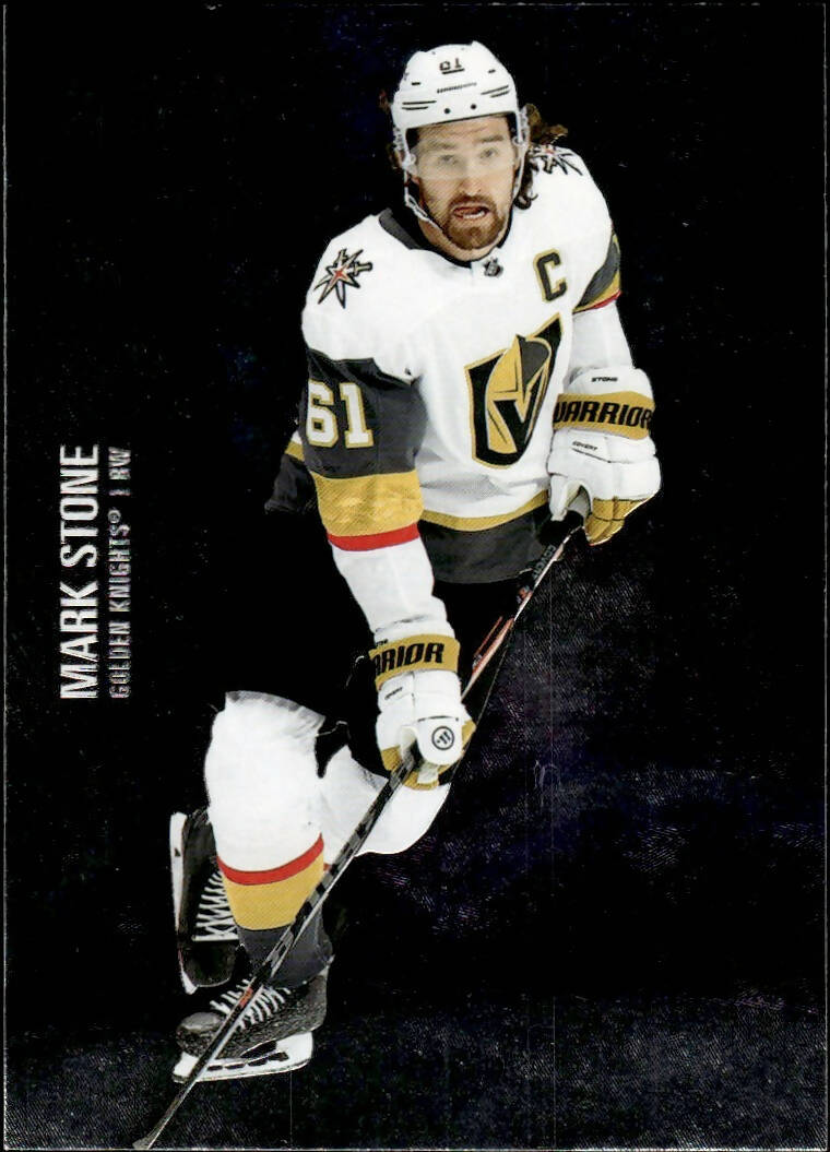 2021-22 Upper Deck Skybox Metal Universe Hockey Base #80 Mark Stone - Vegas Golden Knights