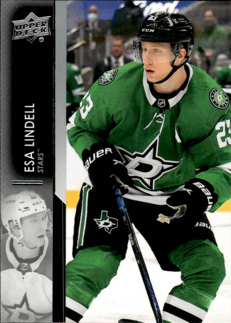 2021-22 Upper Deck Series 2 Hockey - Base #310 Esa Lindell - Dallas Stars