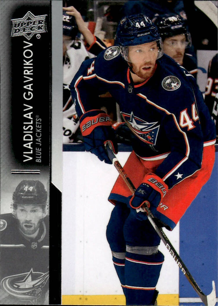 2021-22 Upper Deck Series 2 Hockey - Base #302 Vladislav Gavrikov - Columbus Blue Jackets