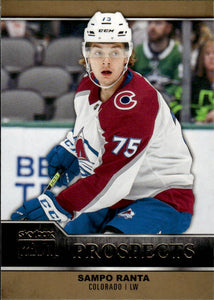 2021-22 Upper Deck Skybox Metal Universe Hockey Premium Prospects #PP-9 Sampo Ranta - Colorado Avalanche