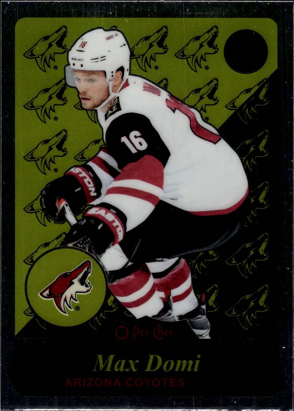 2015-16 O-Pee-Chee Platinum Hockey Retro #R85 Max Domi - Arizona Coyotes