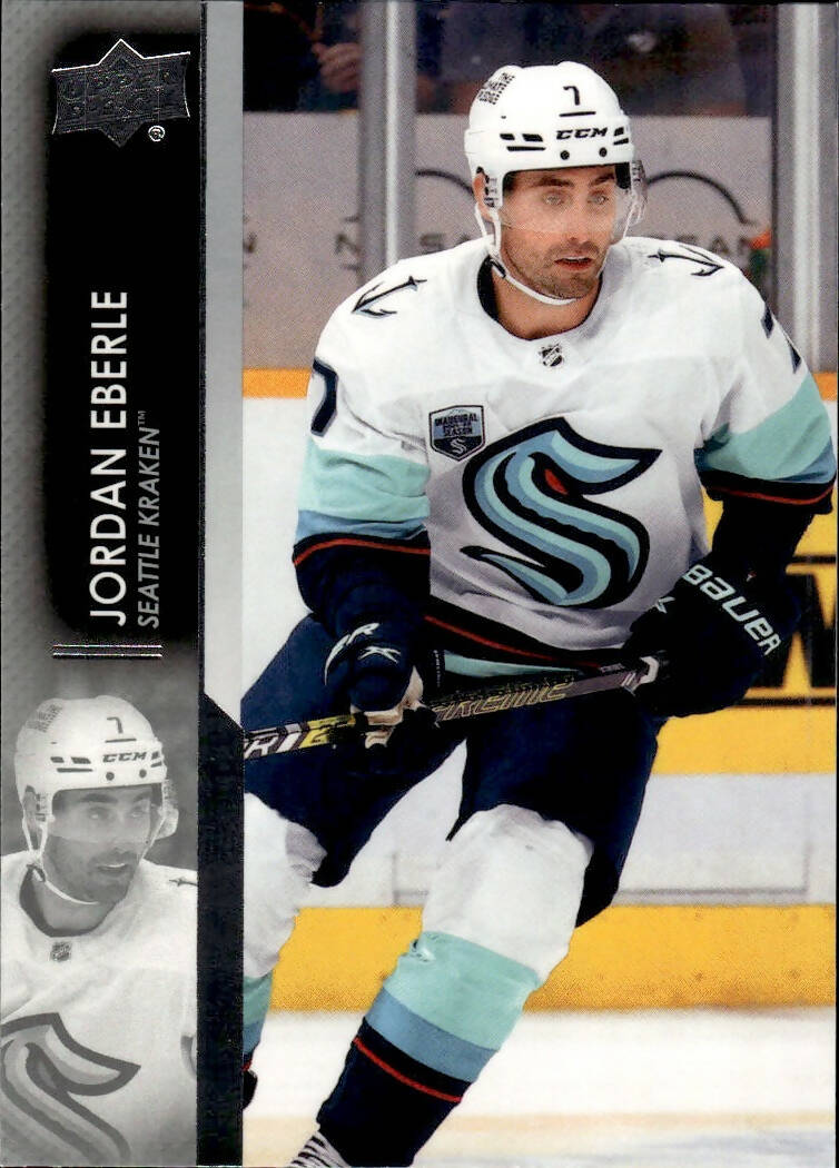 2021-22 Upper Deck Series 2 Hockey - Base #399 Jordan Eberle - Seattle Kraken