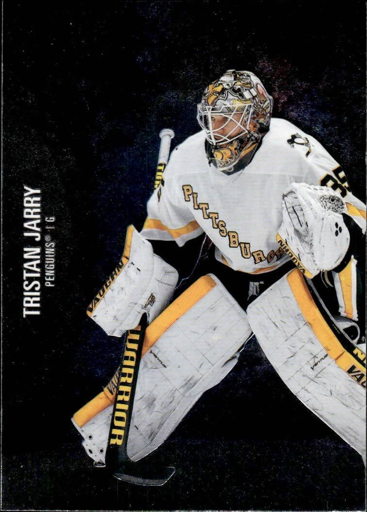 2021-22 Upper Deck Skybox Metal Universe Hockey Alt Jersey #108 Tristan Jarry - Pittsburgh Penguins