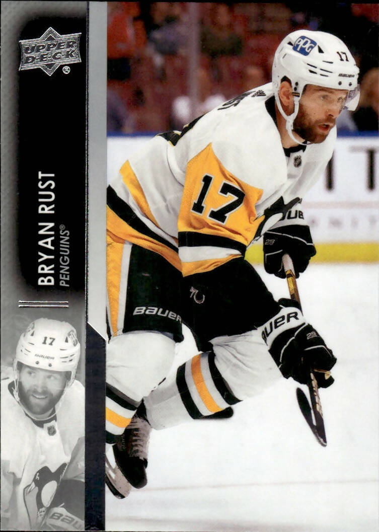 2021-22 Upper Deck Series 2 Hockey - Base #391 Bryan Rust - Pittsburgh Penguins