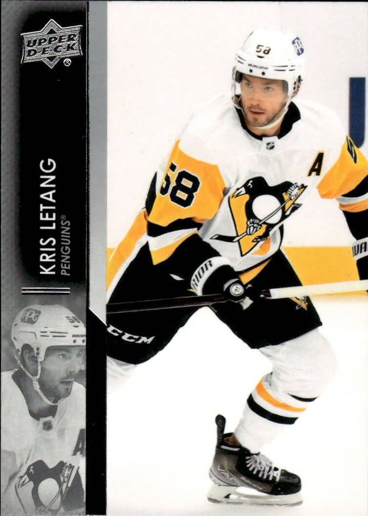 2021-22 Upper Deck Series 2 Hockey - Base #388 Kris Letang - Pittsburgh Penguins