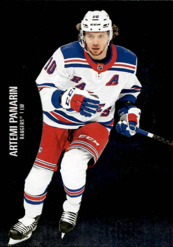 2021-22 Upper Deck Skybox Metal Universe Hockey Base #65 Artemi Panarin - New York Rangers