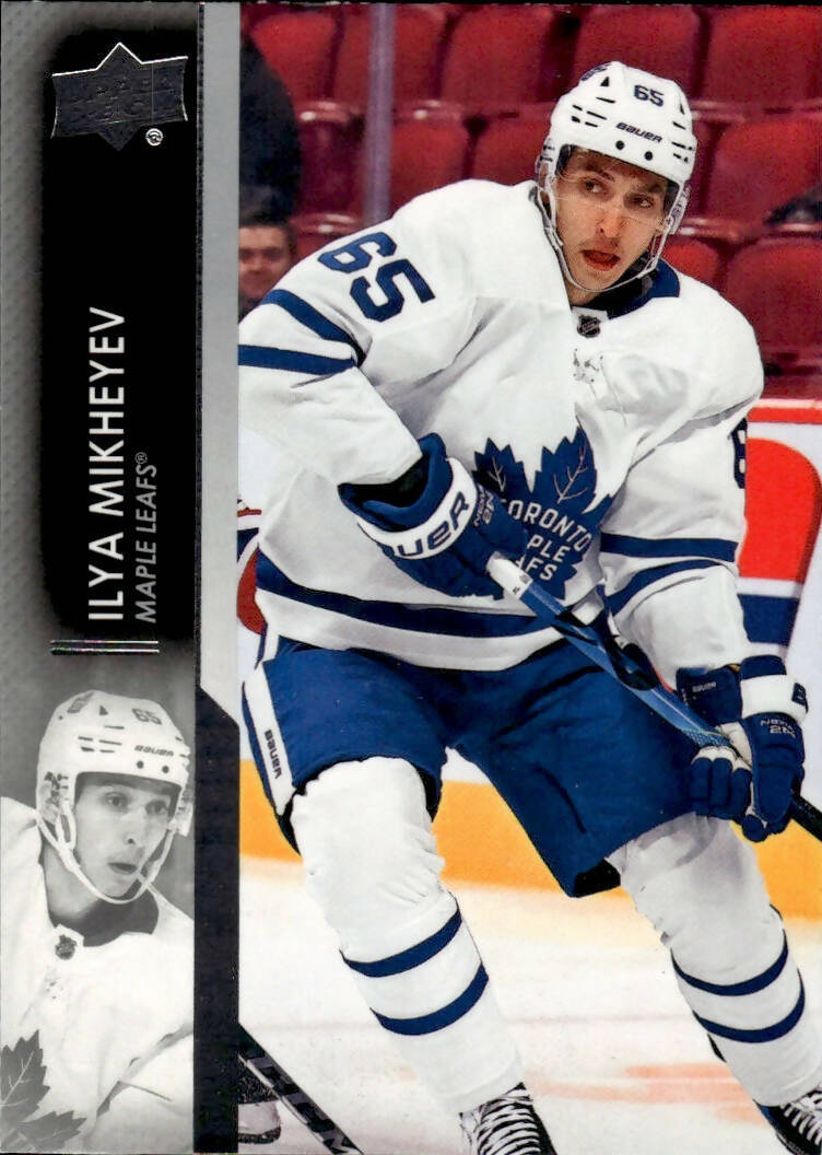 2021-22 Upper Deck Series 2 Hockey - Base #419 Ilya Mikheyev - Toronto Maple Leafs