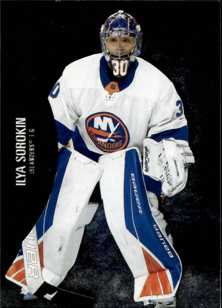 2021-22 Upper Deck Skybox Metal Universe Hockey Base #29 Ilya Sorokin - New York Islanders