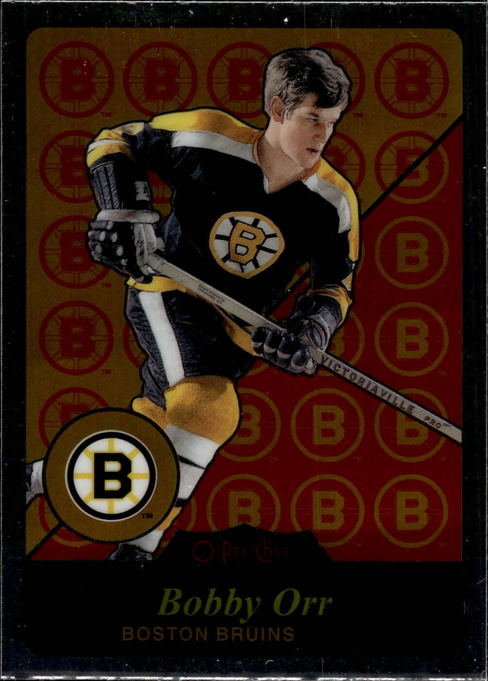 2015-16 O-Pee-Chee Platinum Hockey Retro #R4 Bobby Orr - Boston Bruins