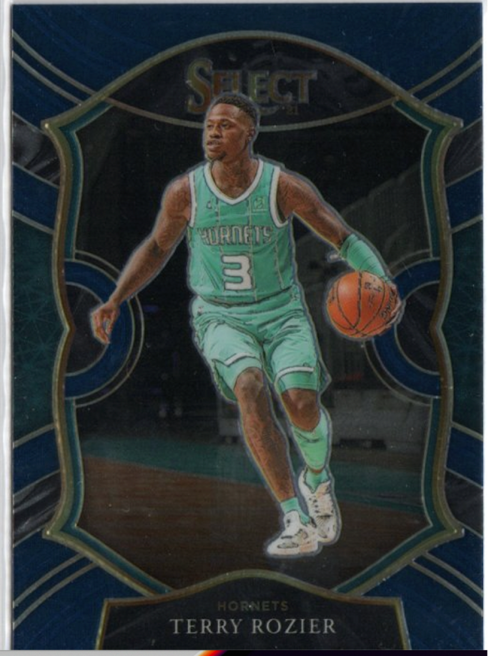 2020-21 Panini Select Basketball Concourse Retail Blue #04 Terry Rozier - Charlotte Hornets