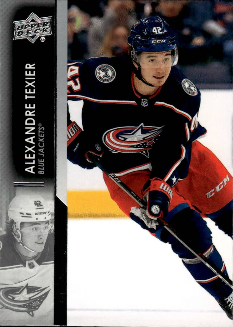 2021-22 Upper Deck Series 2 Hockey - Base #306 Alexandre Texier - Columbus Blue Jackets