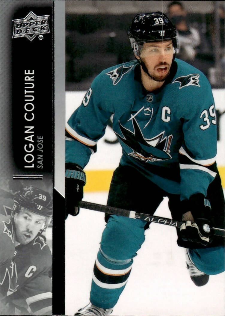 2021-22 Upper Deck Series 2 Hockey - Base #394 Logan Couture - San Jose Sharks